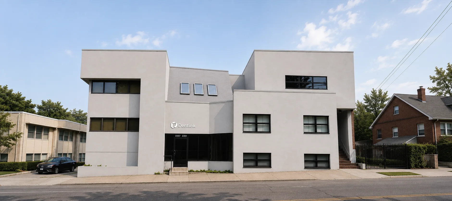 The Dentlink office on Lemoine Avenue in Fort Lee, New Jersey