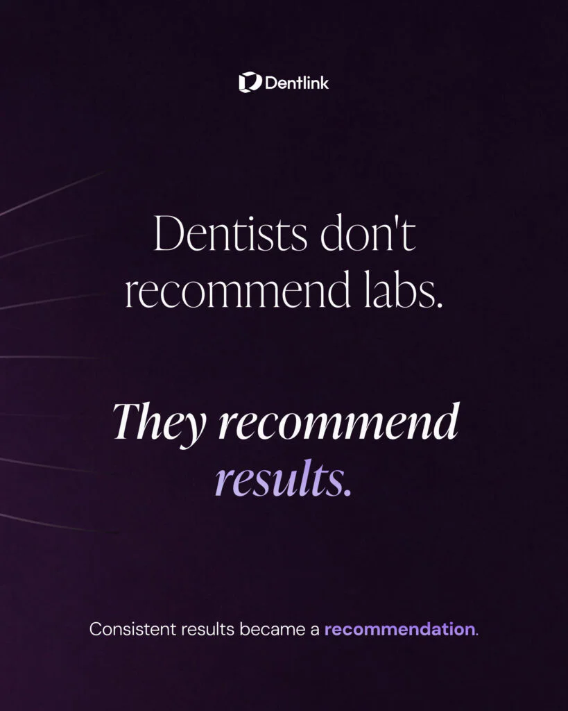 Consistent clinical results helped one recommendation grow across five DSO locations.