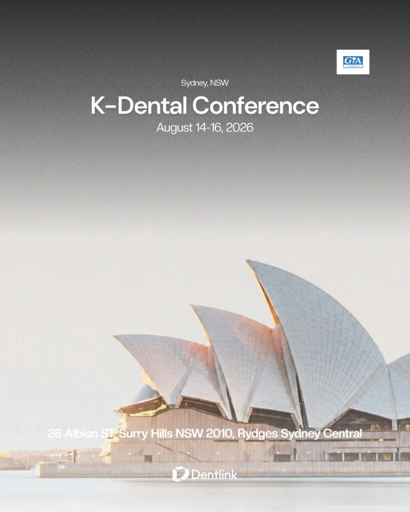 Dentlink at the GIA K-Dental Conference in Sydney, Australia, August 14–16, 2026